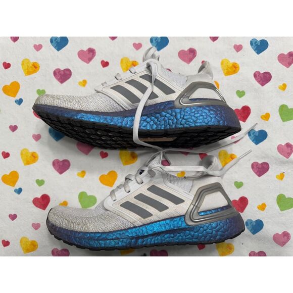Adidas ISS Ultraboost 20 Iridescent NASA | Women's 8 | Gently Used - Picture 3 of 5